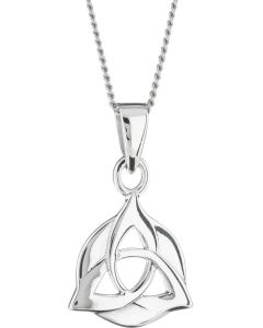 Sterling Silver Triskele  Necklace