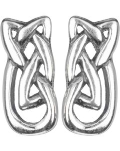 Sterling Silver Celtic  Stud Earrings
