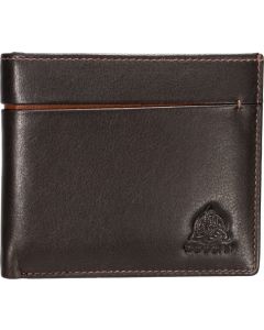 Genuine Leather ten slot  Mens RFID Wallet