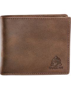 Five slot RFID gents brown wallet