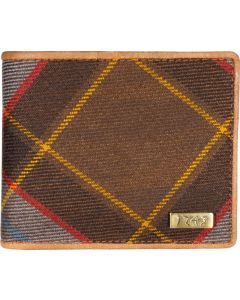 Outlander Inspired 1743 Leather Gents Tartan RFID Wallet 