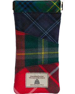 Quirky Tartan Spectacle case 
