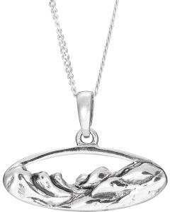 The Pass of Glencoe Necklace crafted in Sterling Silver