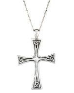 Sterling Silver Medieval Celtic Cross